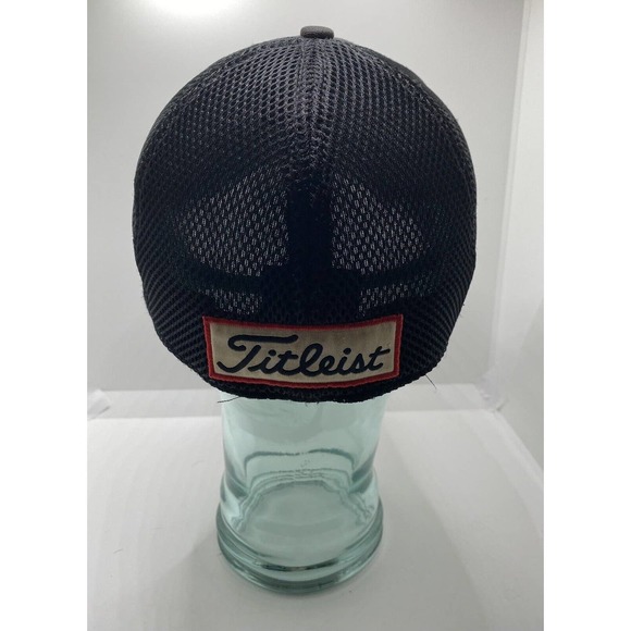 Titleist Pro V1 Tour Hat FJ Golf Black Baseball Cap One Size Medium/Large - Picture 4 of 8